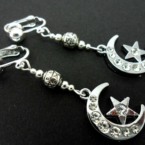 Purple Czech And Antique Silver Tibetan Silver Earrings Available In My Etsy Shop. $18 Free Shipping - Foto 9