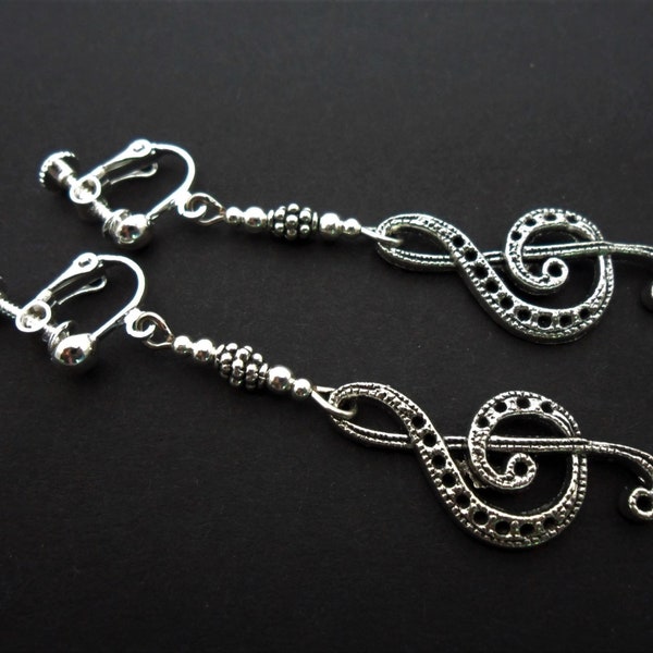 Music Note Earrings Etsy