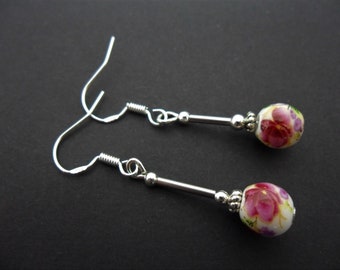 Orecchini Pendenti In Argento 925 Con Margherite E Nappe - Fiore Di Crisantemo, Ipoallergenici, Regalo Per Donne E Ragazze - 4