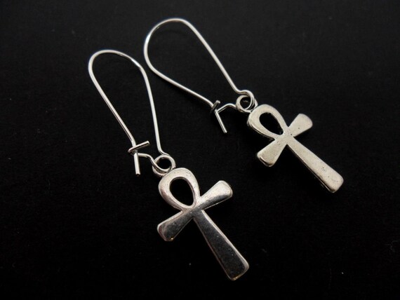 Filigrane Keltische Kreuz 925 Silber Ohrhänger Vintage | Kaufen Auf