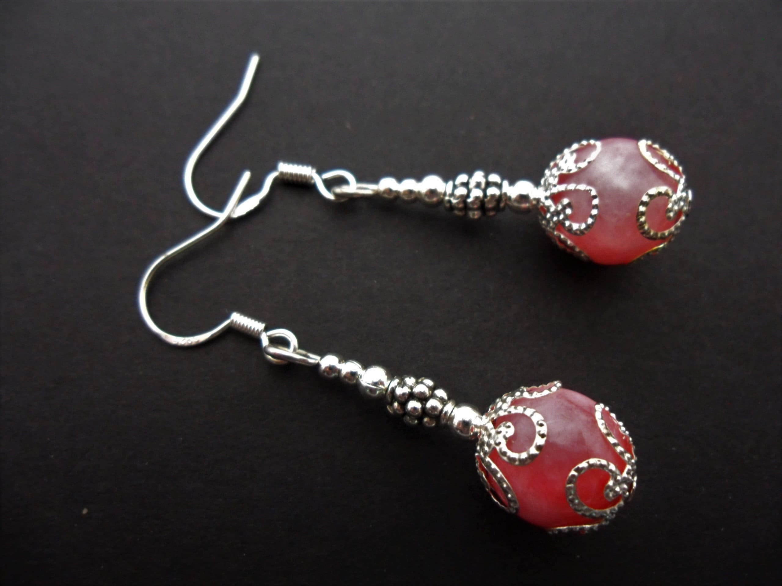 Paio Di Orecchini Pendenti In Perle Coltivate E Diamanti - Pair Of Cultured Pearl And Diamond - Foto 5