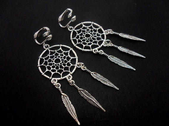 Feather Feather Dangle Earrings – Buffalo Gypsy