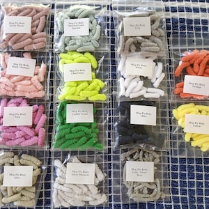Mop Fly Body Material: 14 Color Sampler Pack 336 bodies