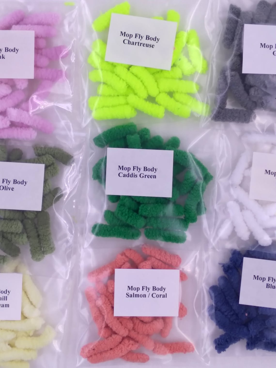 MOP FLY Body Material 14 Pack SAMPLER Selection 14 different Etsy