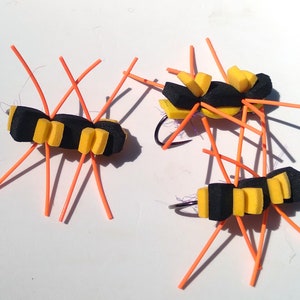 Chubby Chernobyl Ant Fly: Hand Tied Trout, Bass Fishing Flies
