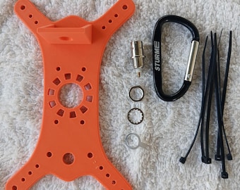 EFHW  wire antenna winder Kit with BNC connector FT-140 size- Vented