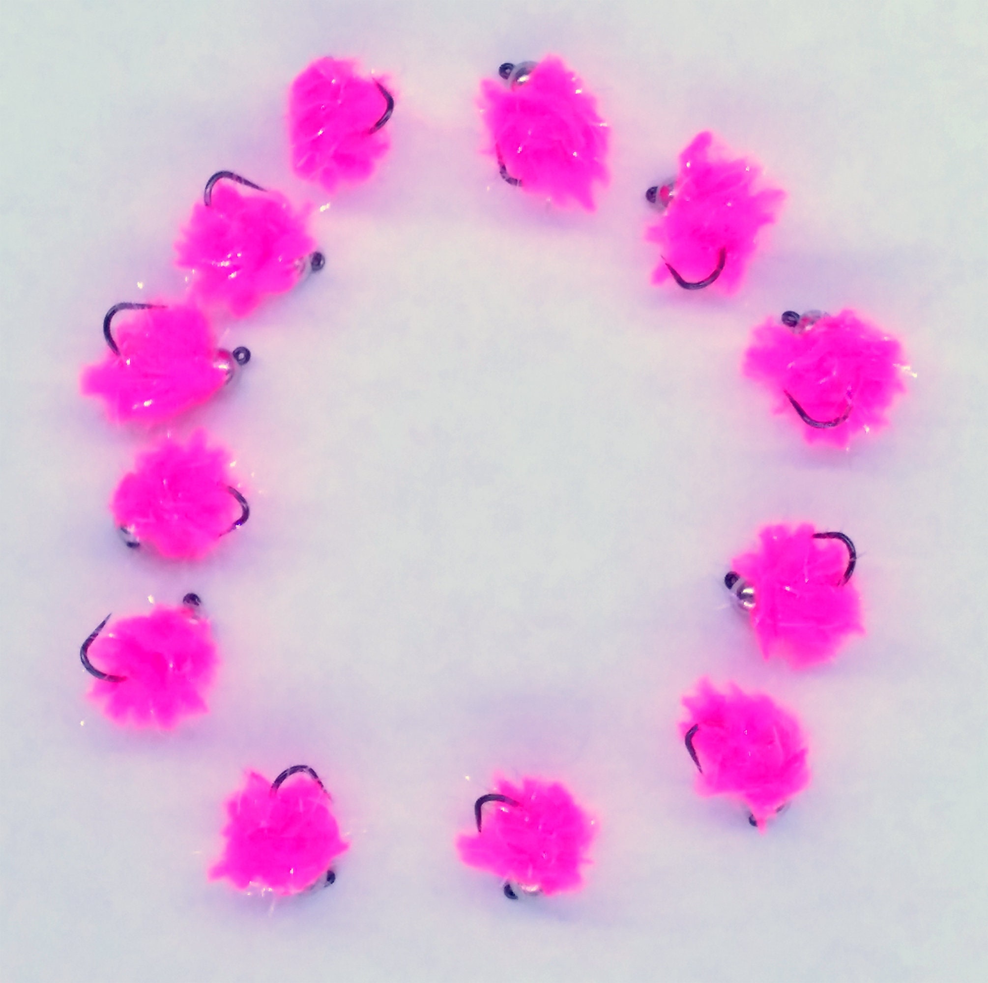 Eggstasy 12 Tungsten bead head Fly Fishing Flies Egg Pattern Etsy