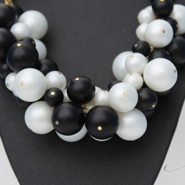Cluster Statement Necklace