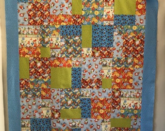 Gnomes in the Garden Quilt Top