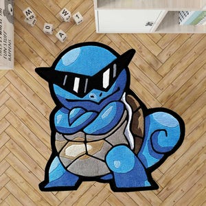 Squirtle Tuft Rug - Etsy