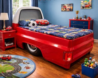 Square body twin bed