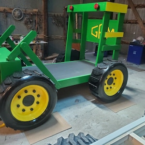 Kids tractor bed kids bedroom furniture KIT