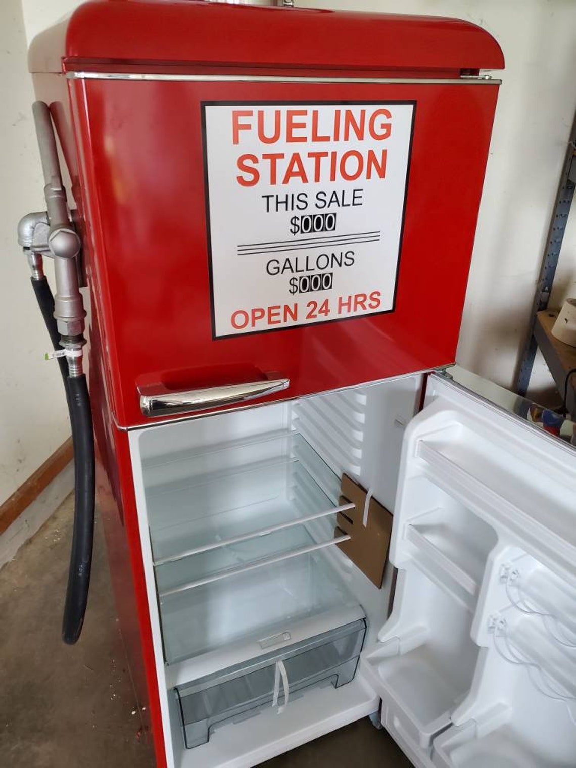 Gas Pump Refrigerator Kit Etsy