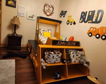 Dozer bed bulldozer bed twin
