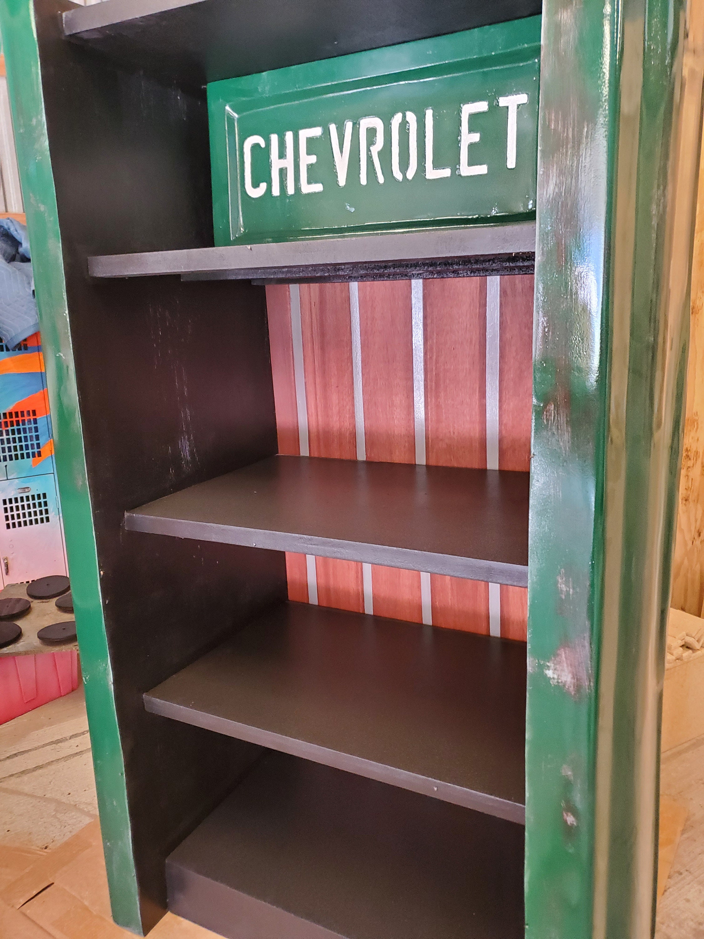 TRUCK FURNITURE DOCK SHELF － SF Amazon.com: IRONCK Industrial Bookcase with File Cabinet