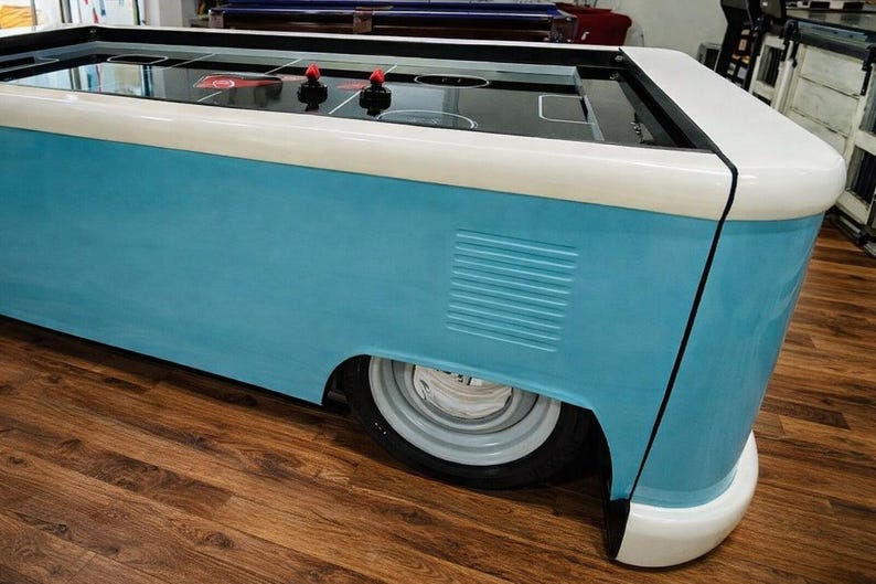 Air Hockey Table Mancave Office Furniture - Etsy