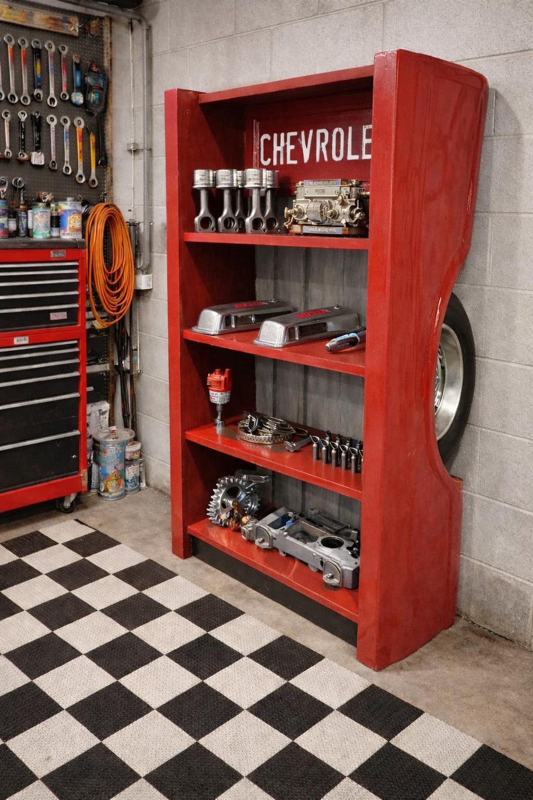 Fleetside Truck Bed Shelf Mancave Decor Garage Furniture Office - Etsy