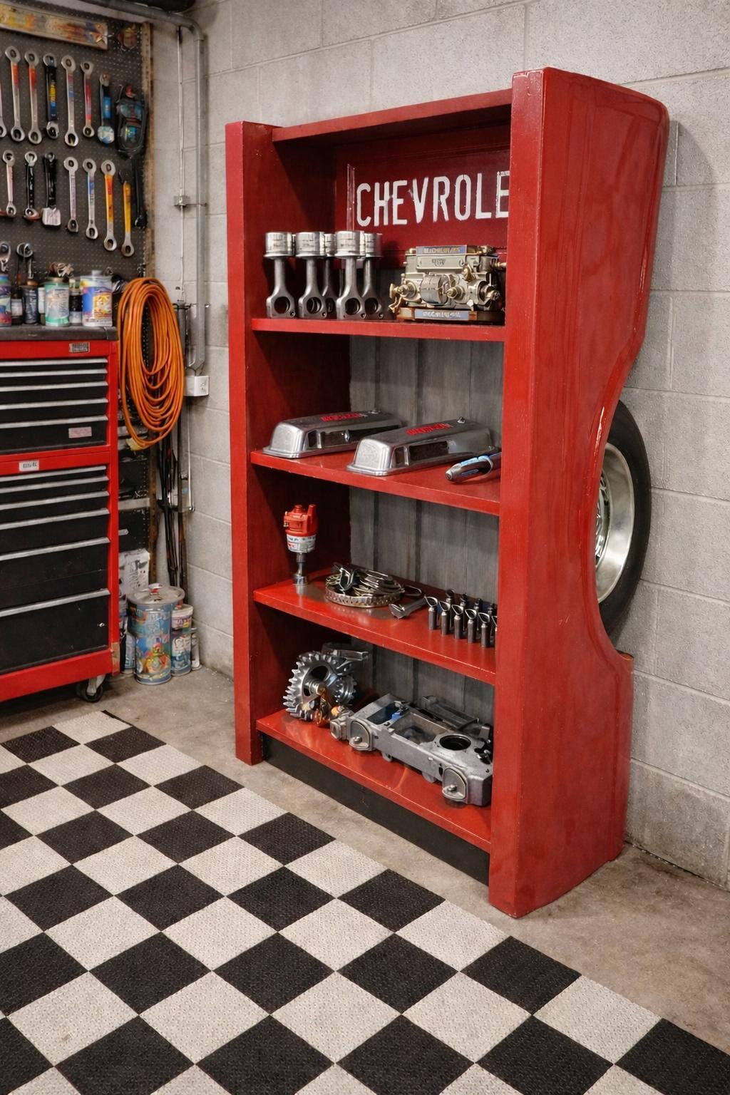 Fleetside Truck Bed Shelf Mancave Decor Garage Furniture Office - Etsy