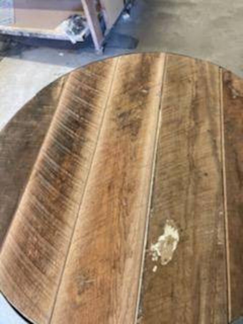 Whiskey Barrel Table With Stools Etsy