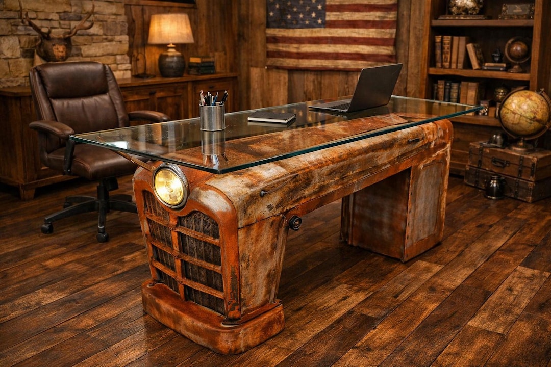 Tractor Desk - Etsy