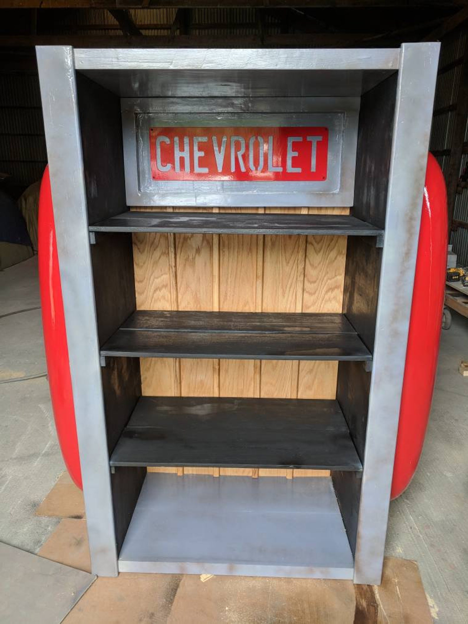 Stepside Truck Bed Shelf Mancave Decor Garage Furniture Office Etsy