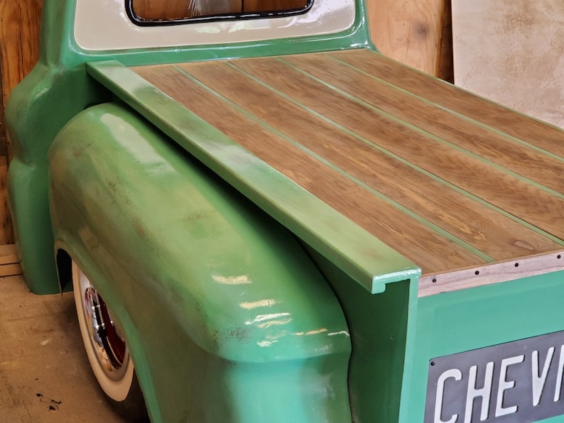 Desk Handmade Truck Desk Mancave Office Decor Garage Furniture Etsy