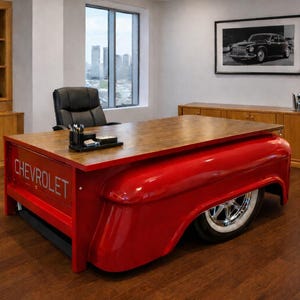 Desk Office Desk Truck Bed Mancave Decor Garage Furniture Office Desk Office Desk Truck Bed Mancave Decor Garage Furniture Office
