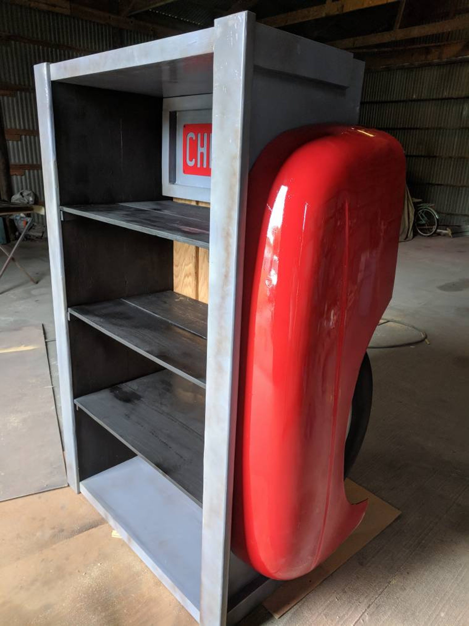 Stepside Truck Bed Shelf Mancave Decor Garage Furniture Office Etsy