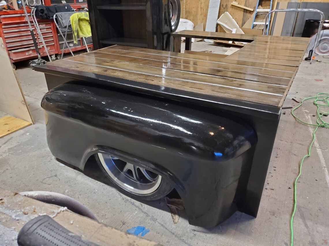 Office desk truck bed mancave decor garage furniture office Etsy