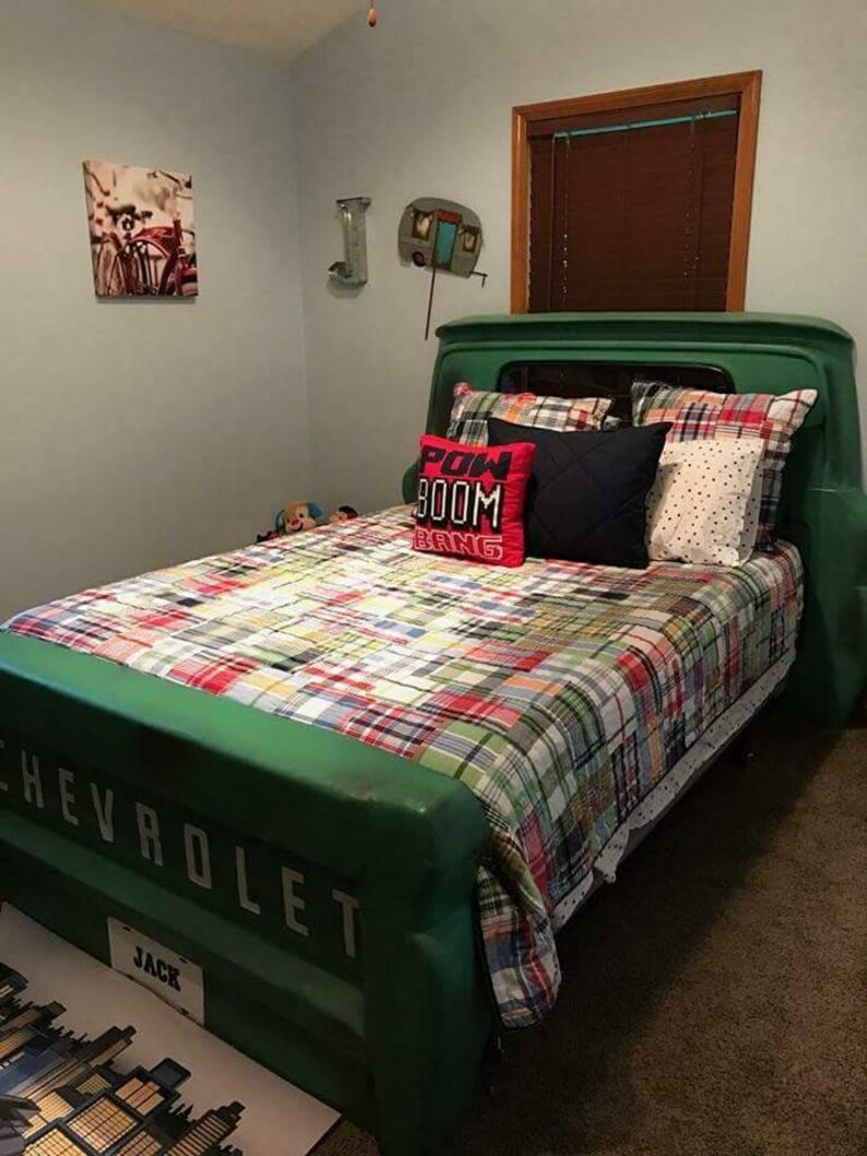 Beautiful Kids Truck Bed Full Size Bedroom Furniture Car Art