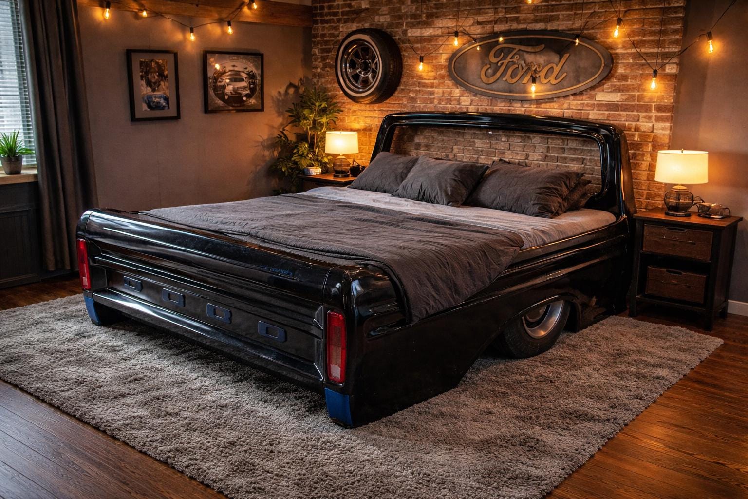 Queen Truck Bed Garage Furniture Bedroom Decor - Etsy Canada
