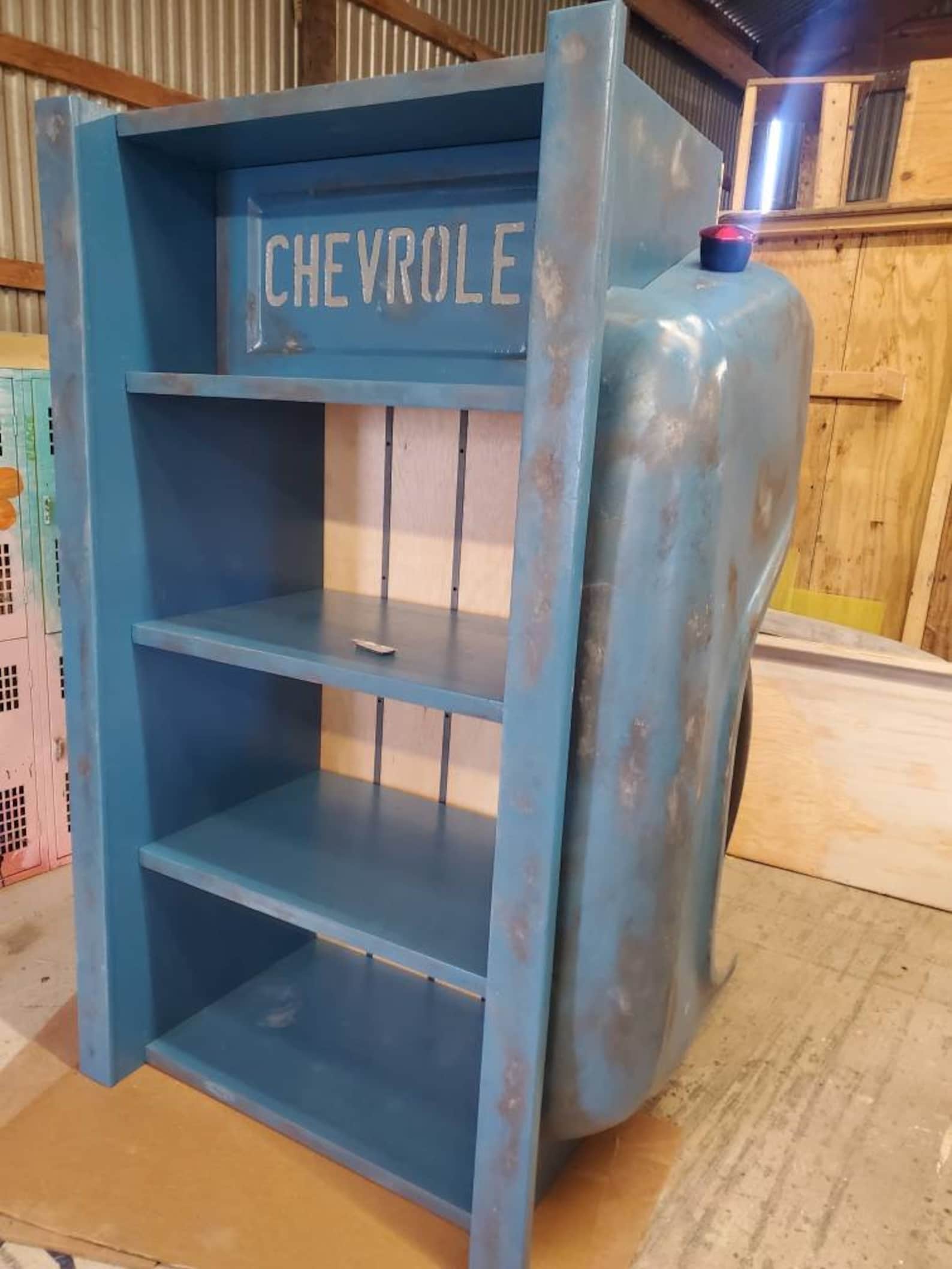 Fleetside Truck Bed Shelf Mancave Decor Garage Furniture Etsy