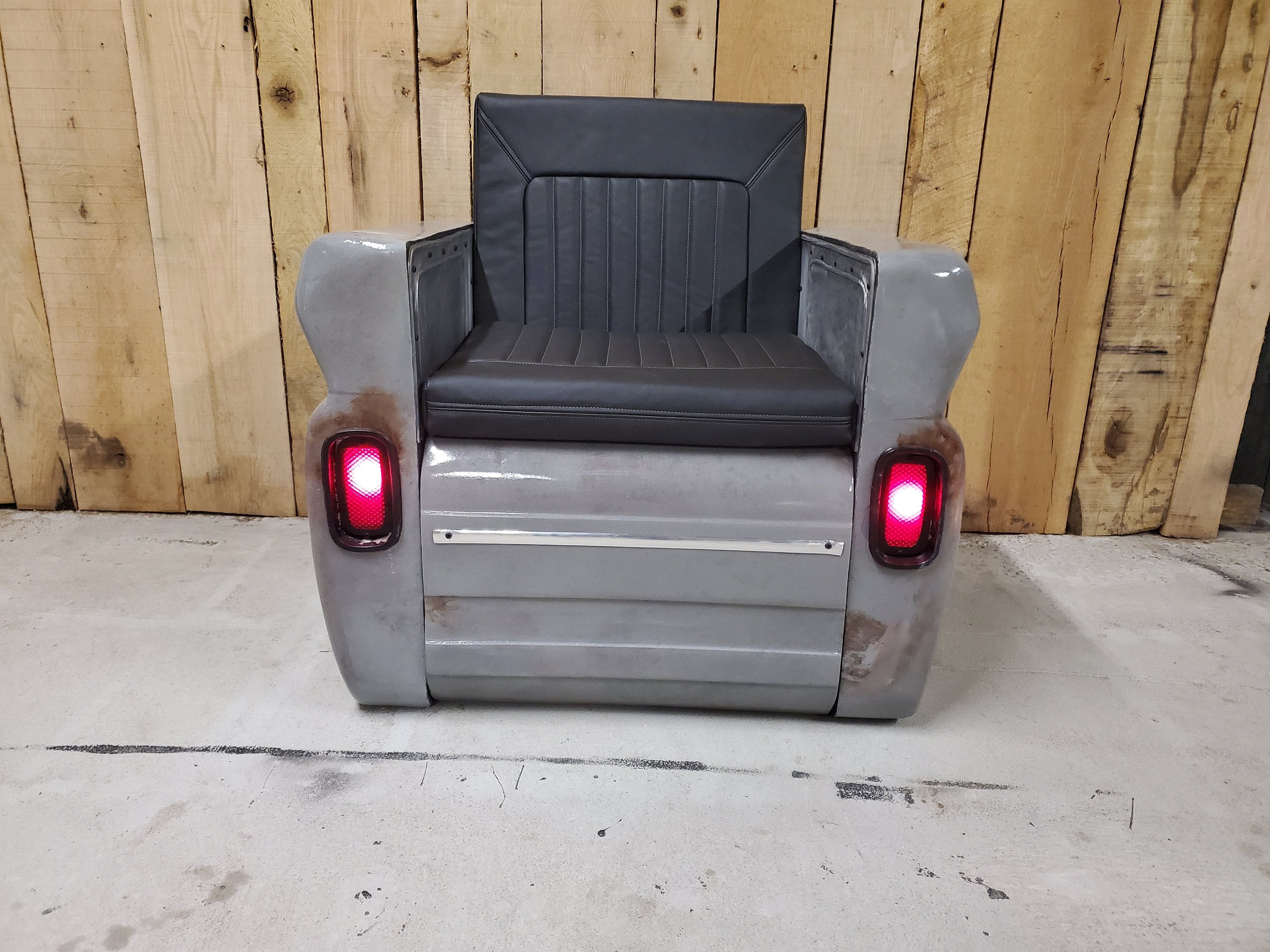 Car Chair Mancave Decor Car Parts Furniture Garage Office Etsy