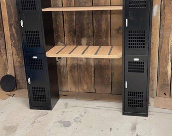 Vintage locker desk