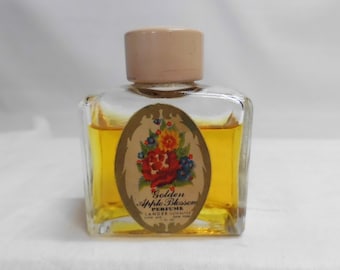 Golden Apple Blossom Perfume 1 oz Lander Distributor 90% Full Vintage 1947 Fragrance