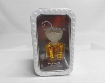 Oscar De La Renta Parfum .13 oz in Tin New Unused Unopened Travel Size Perfume