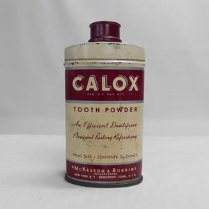 Antique Tooth Powder - Etsy