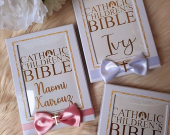 Personalised catholic children’s bible