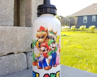 Super Mario Direct drinking water bottle 480ml SKATER JAPAN IMPORT 
