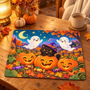 Halloween-barnpussel | 30 bitar