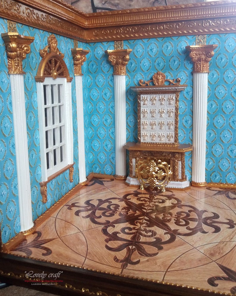 Dollhouse Miniatures Miniature Diorama Shadow Box. Roombox Etsy