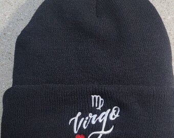 Zodiac Virgo Love Beanie