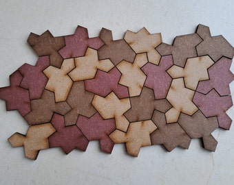 27pcs Spectre Tiles - Einstein Monotile - Aperiodic monotile