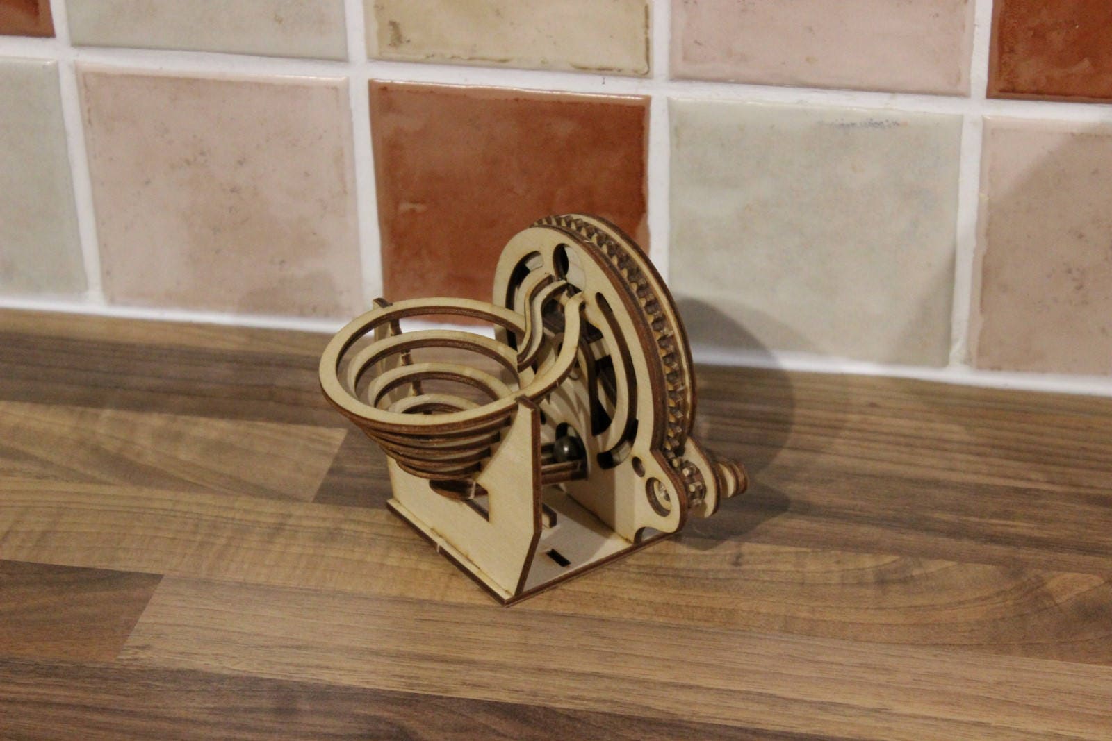 Laser Cut Marble Machine Kit Etsy UK
