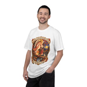 Angel of God Prayer Tee, Guardian Angel Children, Catholic Mom Gift (Comfort Colors) image 8