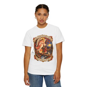 Angel of God Prayer Tee, Guardian Angel Children, Catholic Mom Gift (Comfort Colors) image 9
