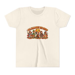 Camiseta infantil de Halloween con diseño de cinco pequeños santos (tallas juveniles) imagen 2