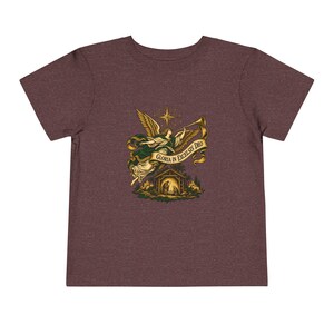 Toddler Nativity Angel Tee, Gloria in Excelsis Deo Christmas Shirt, Catholic Christmas Gift for Toddlers, Star of Bethlehem Art image 16