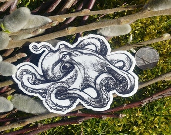 Vinyl Octopus sticker