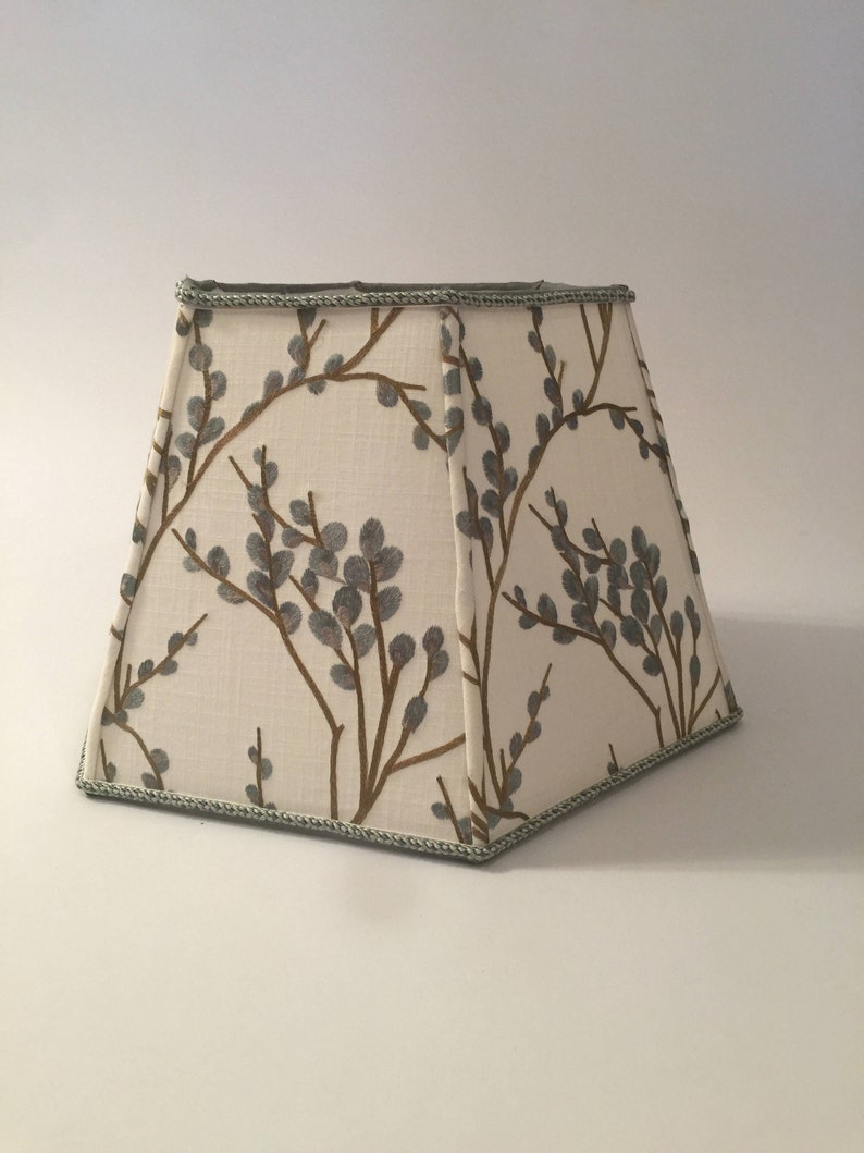 Willow Fabric Lampshade Designer Large Octagonal
